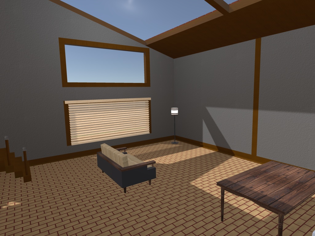 【無料化!!】えくれあ屋 トゥーンハウス【VRChat向け】