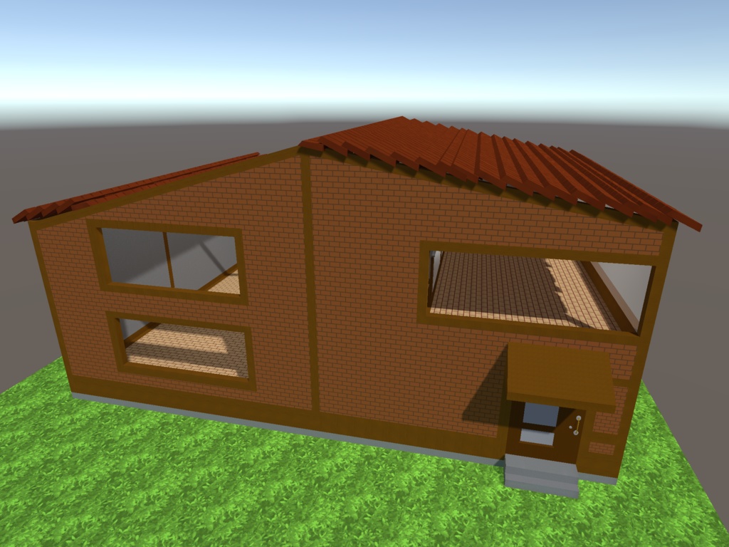 【無料化!!】えくれあ屋 トゥーンハウス【VRChat向け】