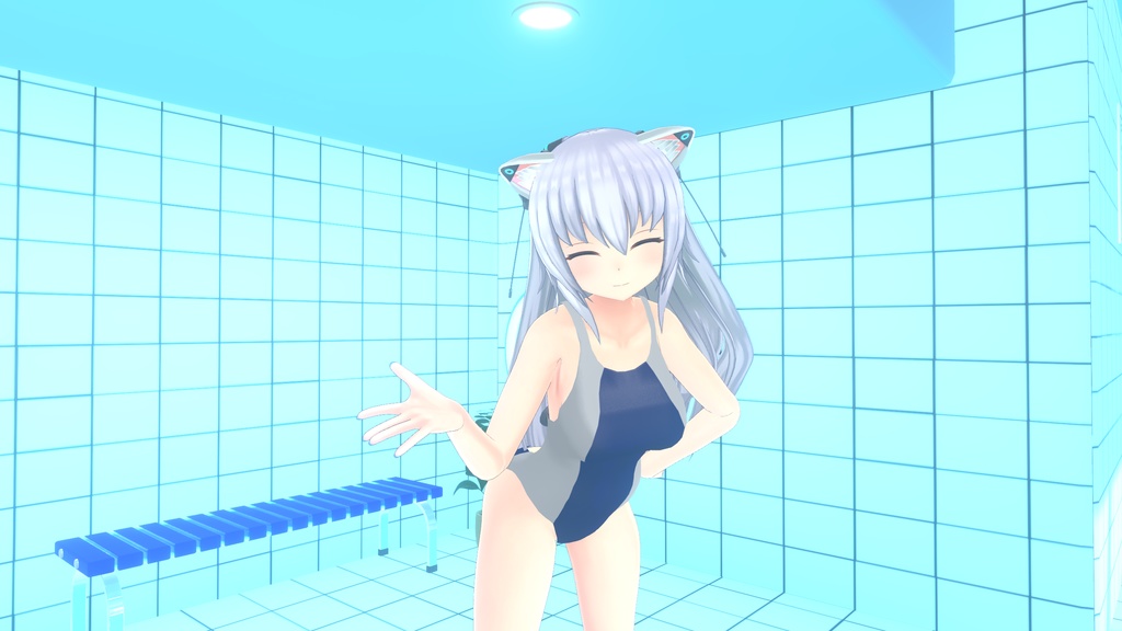 競泳水着風スイムウェア【涼風】