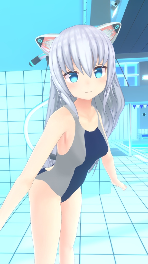 競泳水着風スイムウェア【涼風】