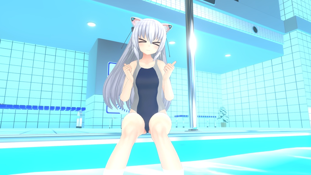 競泳水着風スイムウェア【涼風】