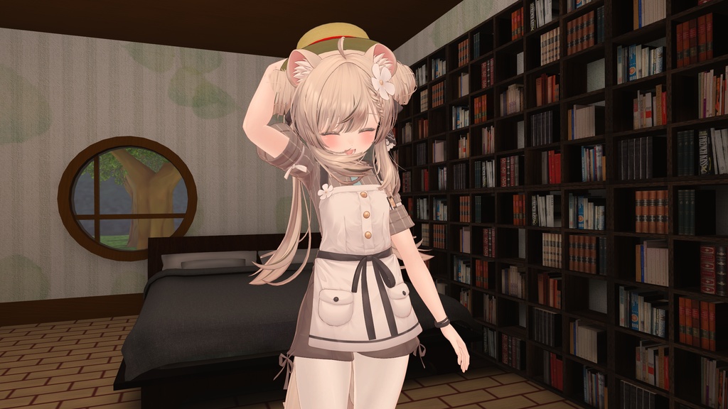 リボン&バッジ帽子 かんかんハット(手に取るギミックパックが増えました!!)