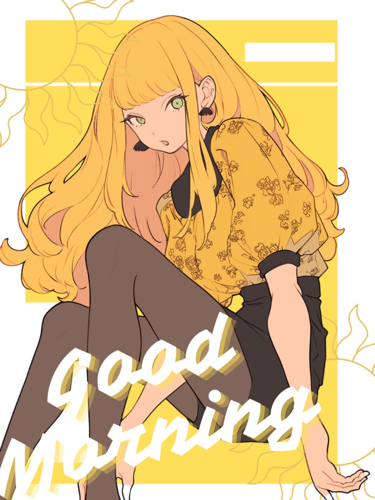 【無料】おはようVTuber素材【Vtuber/配信者向け】