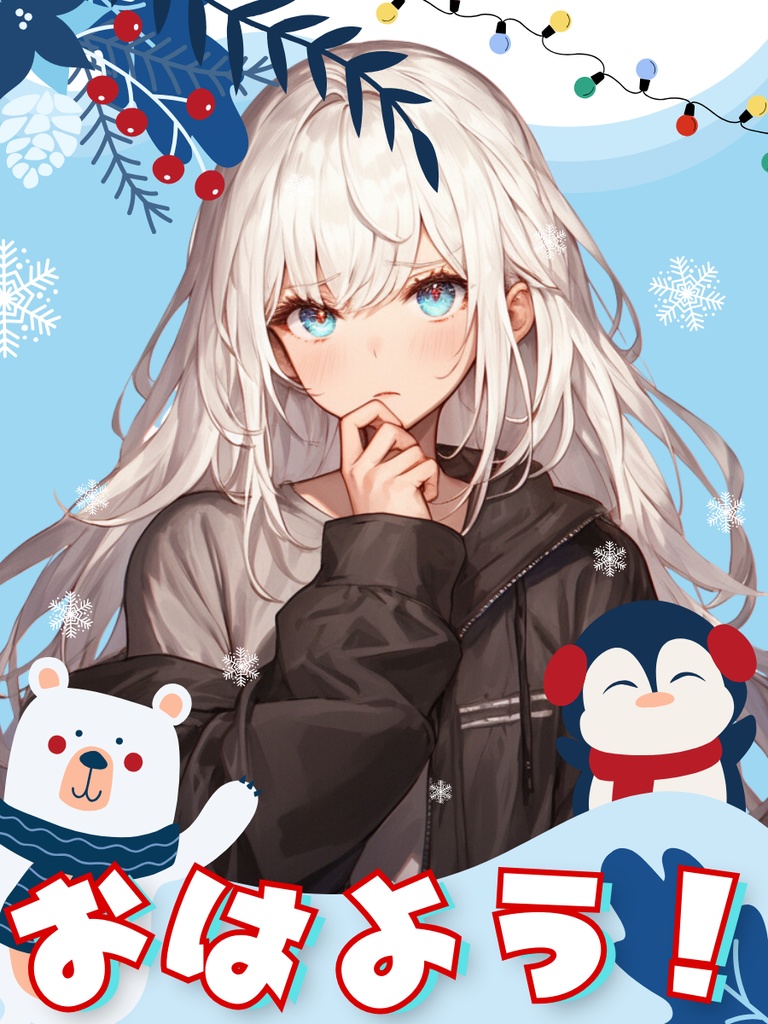 【無料】おはようVTuber素材【Vtuber/配信者向け】