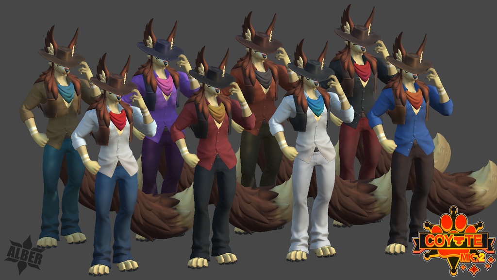 Coyote Mk.2 VRChat Avatar