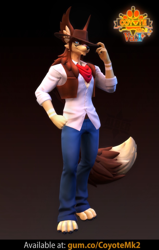 Coyote Mk.2 VRChat Avatar