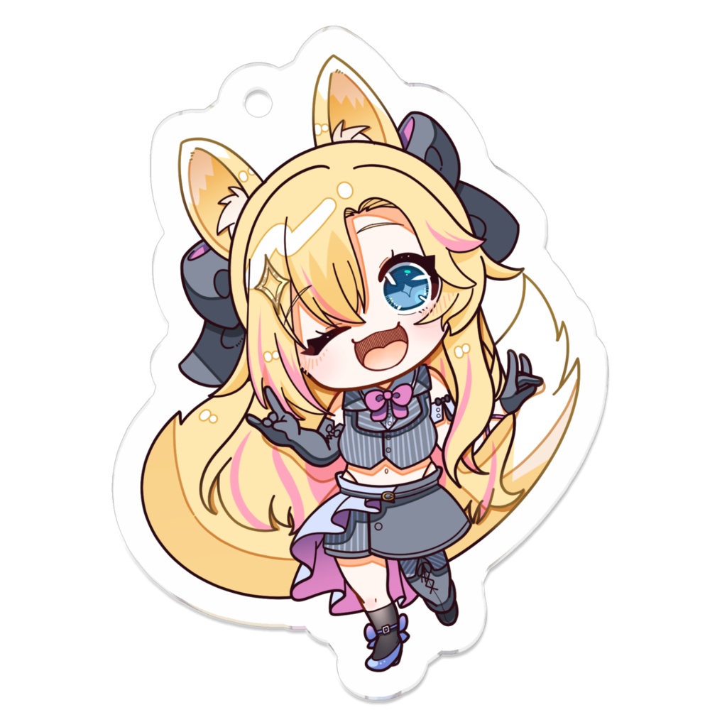 【アクリルキーホルダー】狐咲コクト Ver4衣装 その2【個人Vtuber】