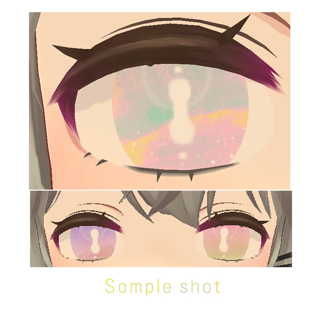 Watercolor Eye Textures 水彩画眼 瞳テクスチャ