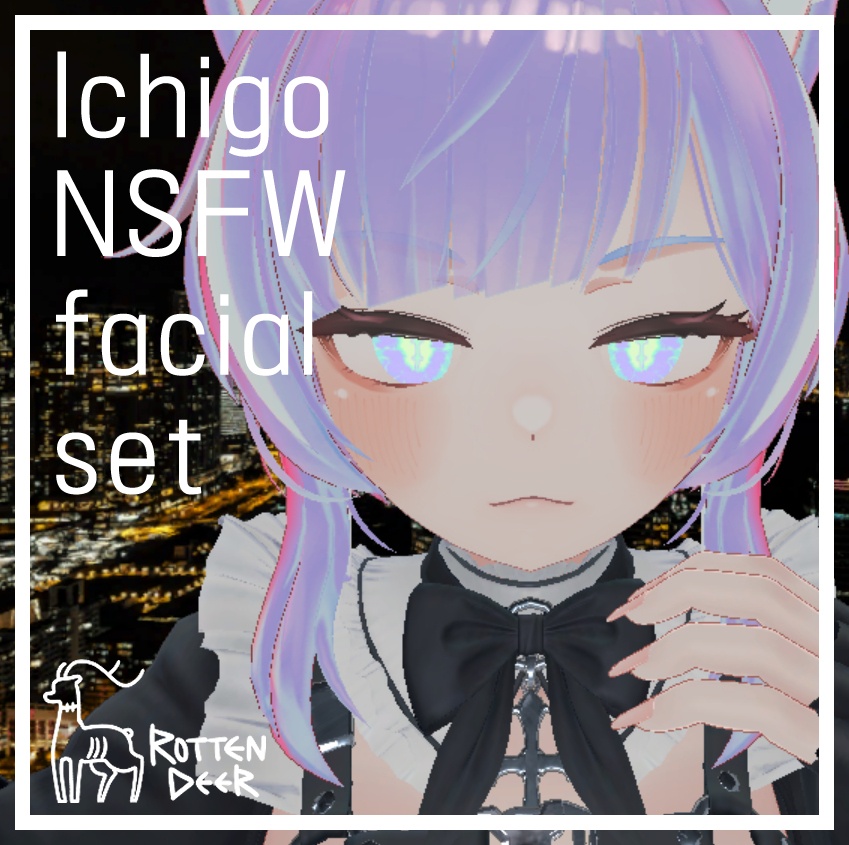 Ichigo NSFW Facial Set イチゴ用NSFW表情セット image
