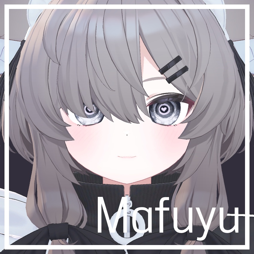 17 avatars 対応 / ハートウェイブアイテクスチャ Heartwave eye texture