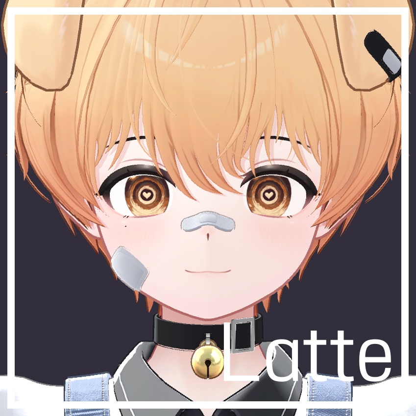 17 avatars 対応 / ハートウェイブアイテクスチャ Heartwave eye texture