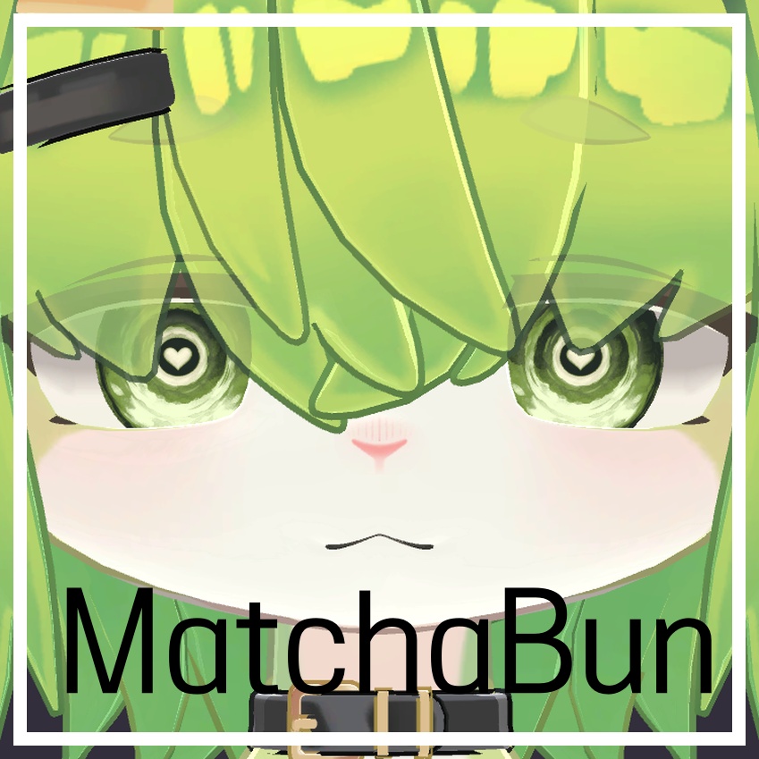 17 avatars 対応 / ハートウェイブアイテクスチャ Heartwave eye texture
