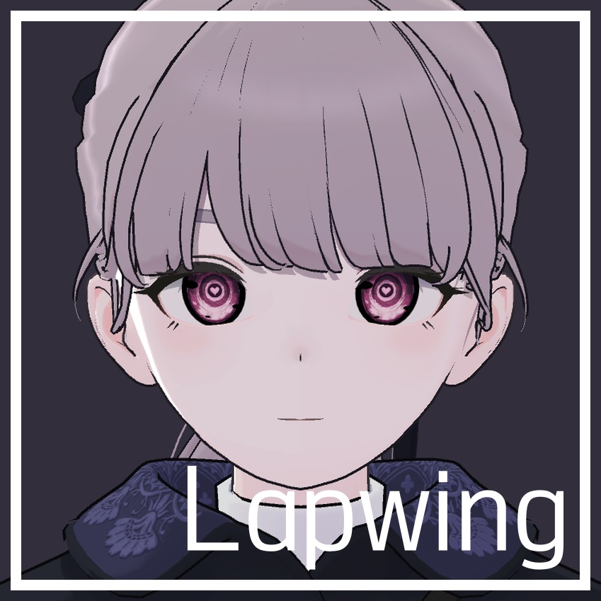 17 avatars 対応 / ハートウェイブアイテクスチャ Heartwave eye texture