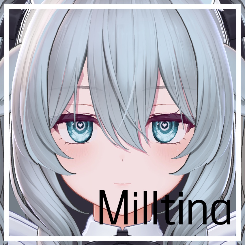 17 avatars 対応 / ハートウェイブアイテクスチャ Heartwave eye texture