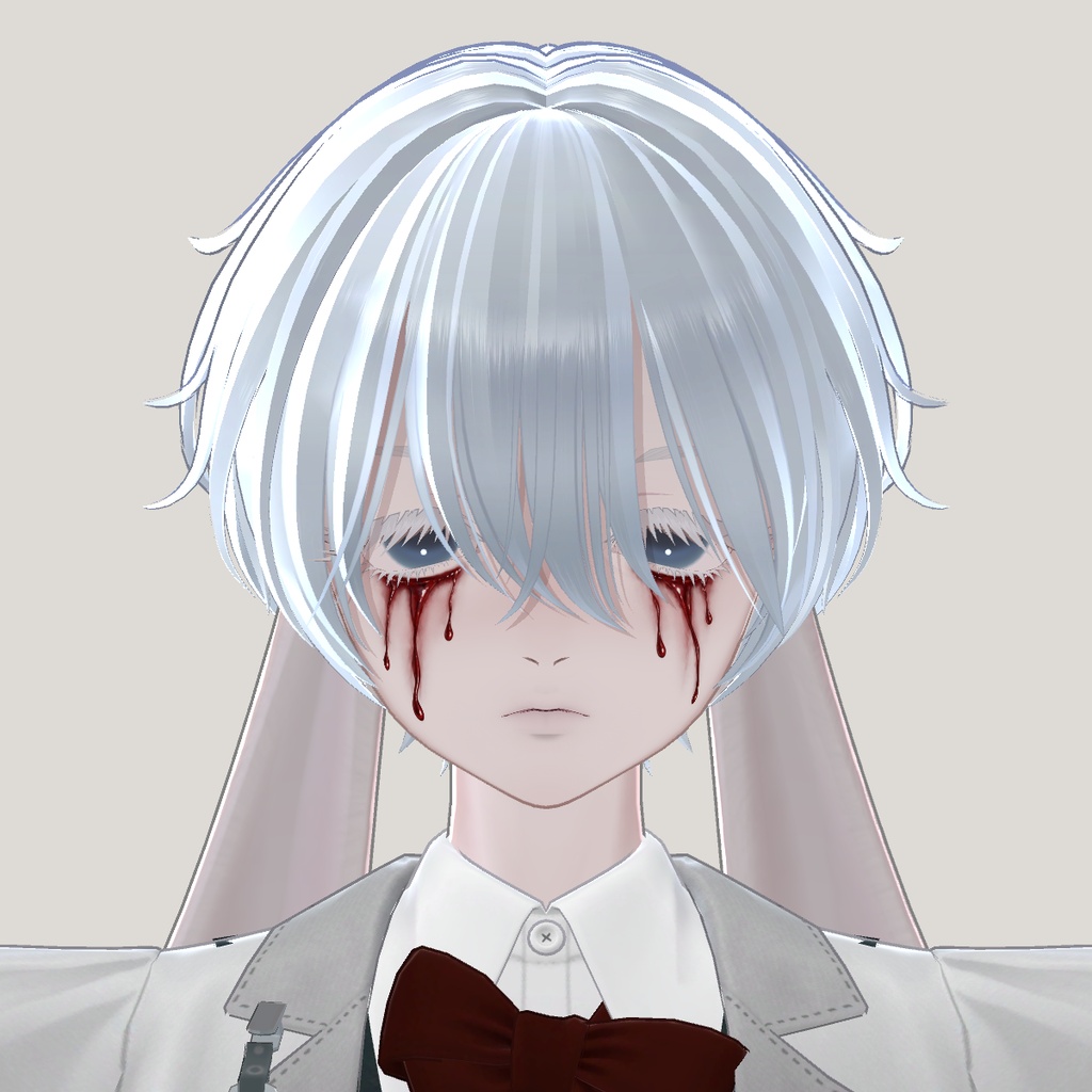 【SILu対応】Blood Tears ─ 血涙メイク【3色セット】