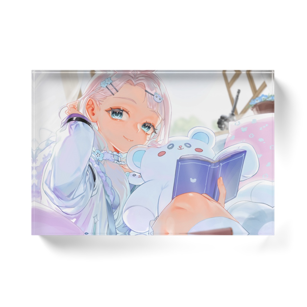 4周年記念アクリルブロック(眼鏡ver.有)