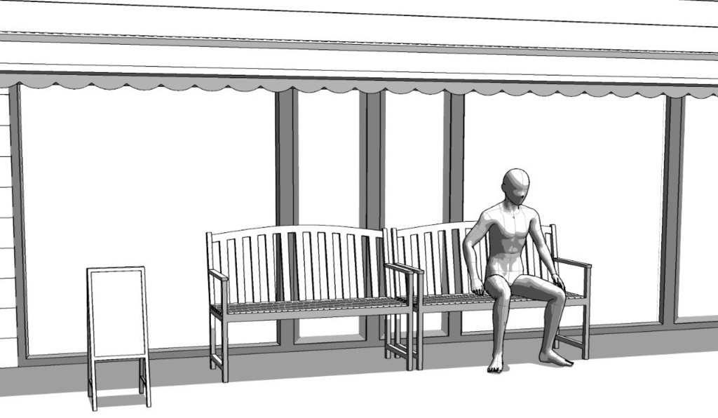 オープンカフェ