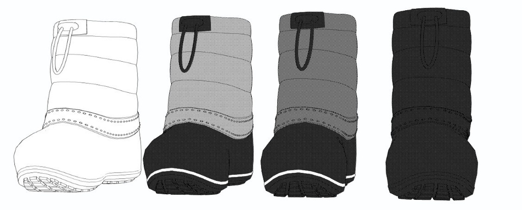 【3D素材】スノーブーツ