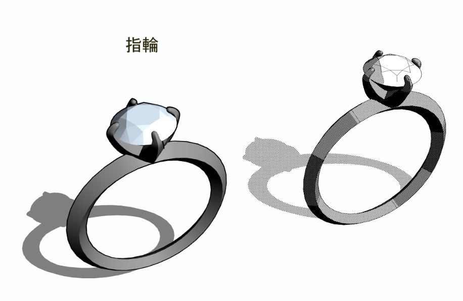 【3D素材】テディベア