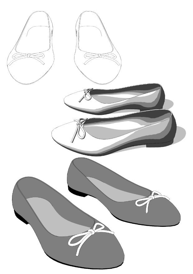 【3D素材】パンプス