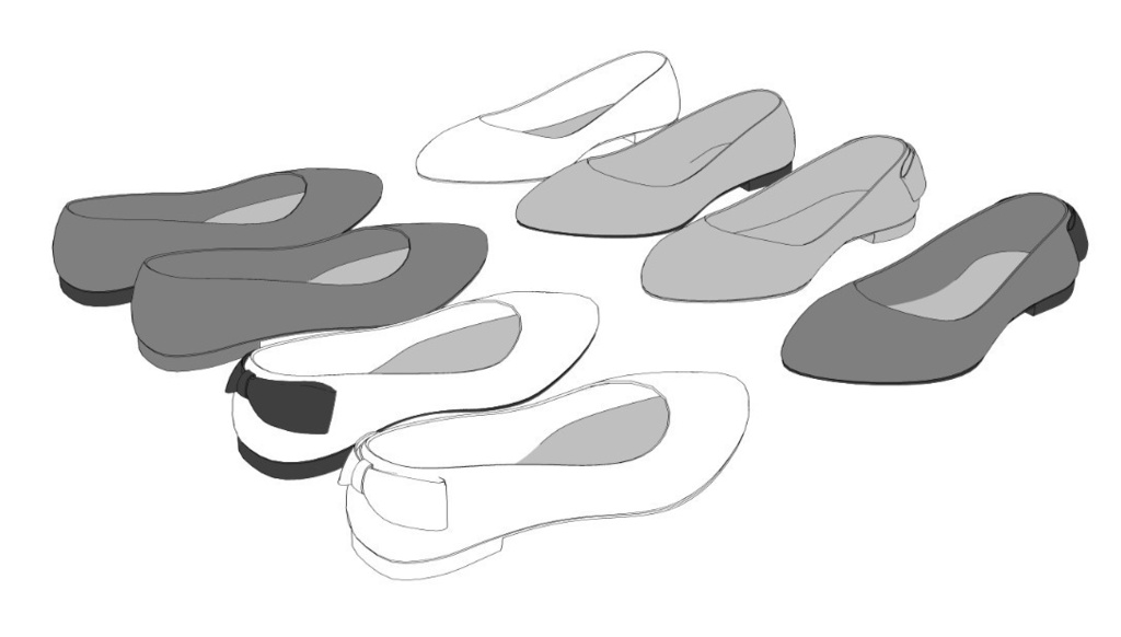 【3D素材】パンプス