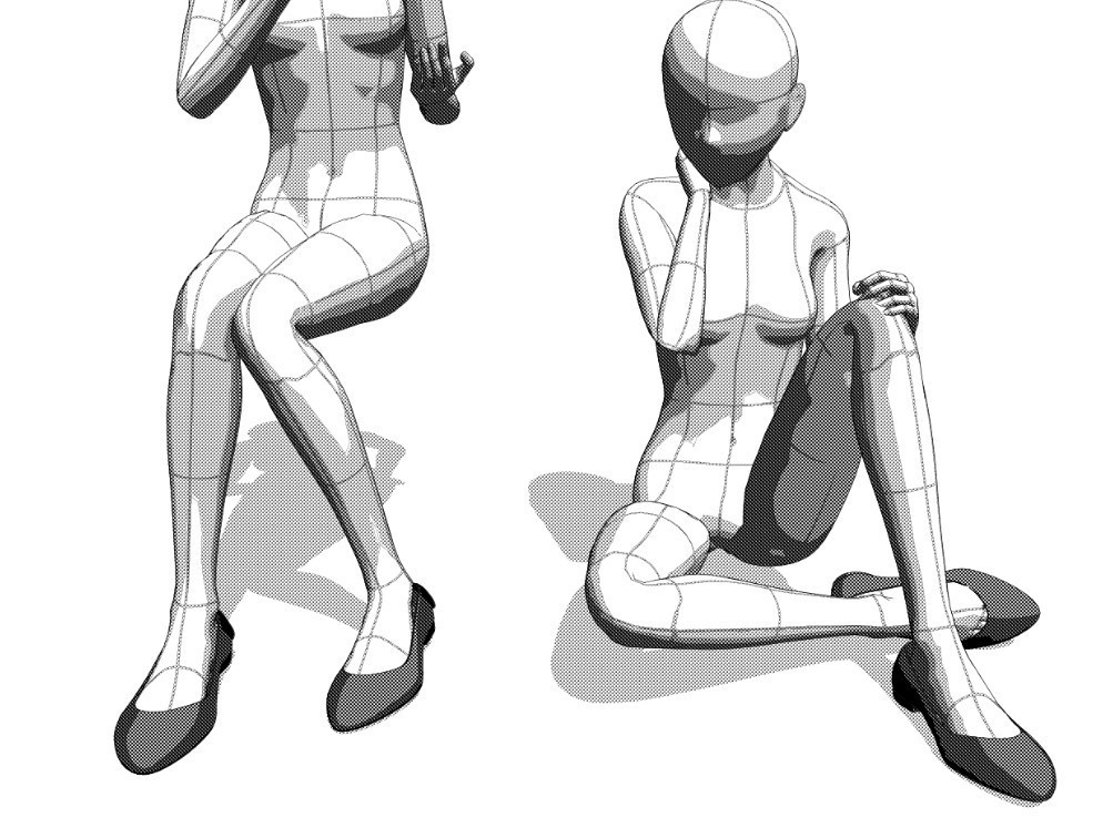 【3D素材】パンプス