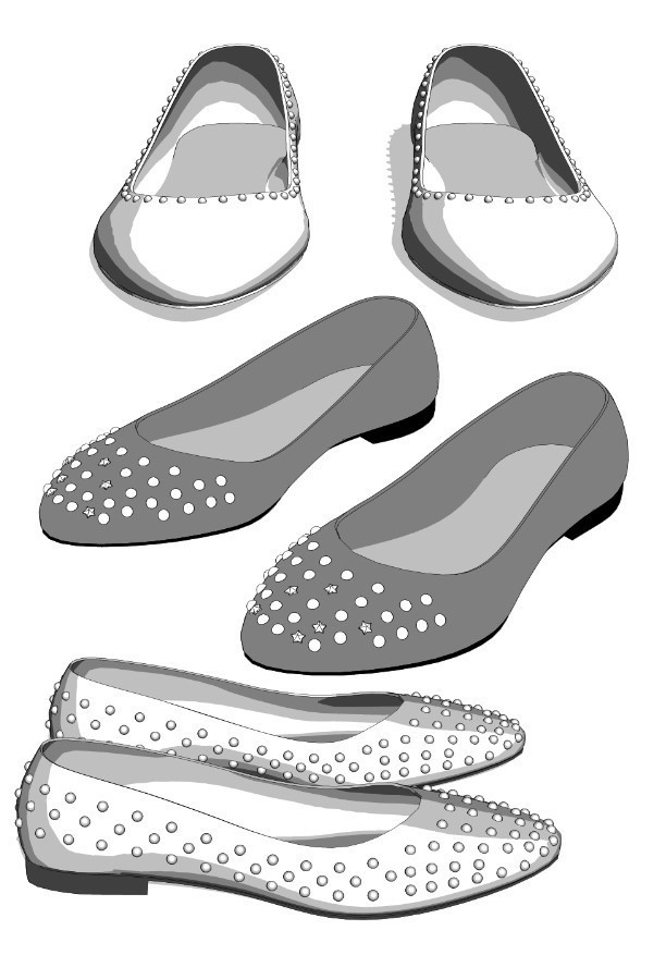 【3D素材】パンプス