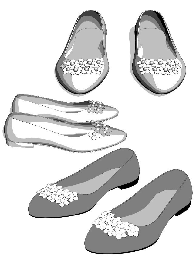 【3D素材】パンプス