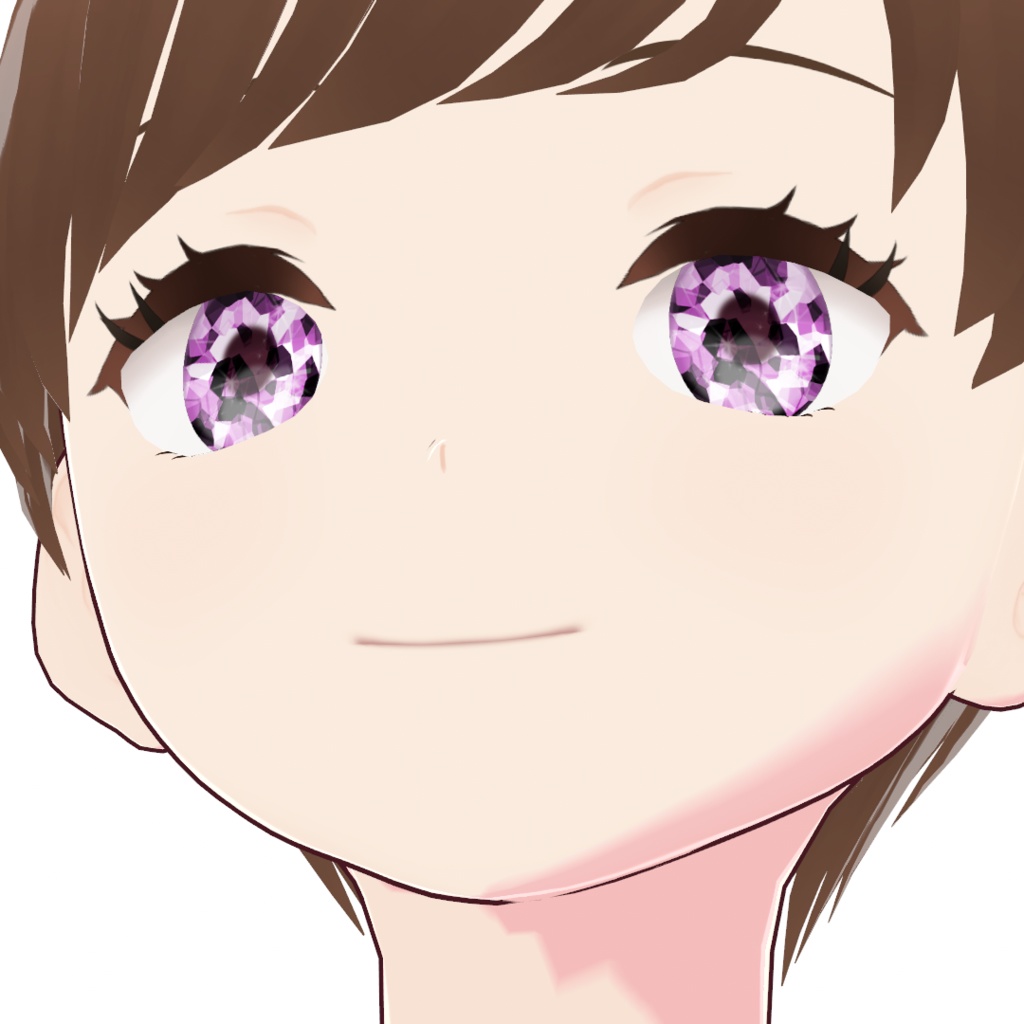 VRoid | キラキラ宝石風瞳テクスチャ