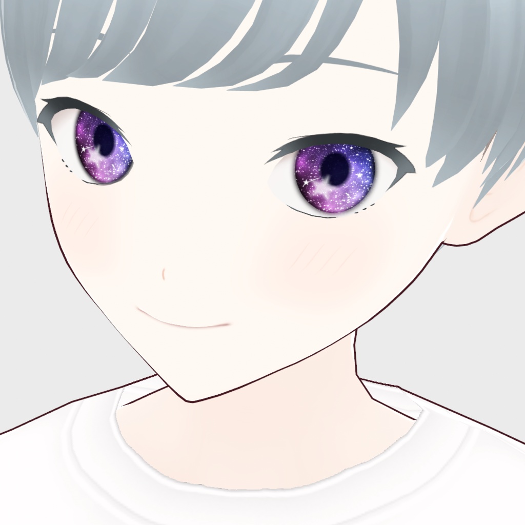 VRoid | キラキラ宇宙風瞳テクスチャ