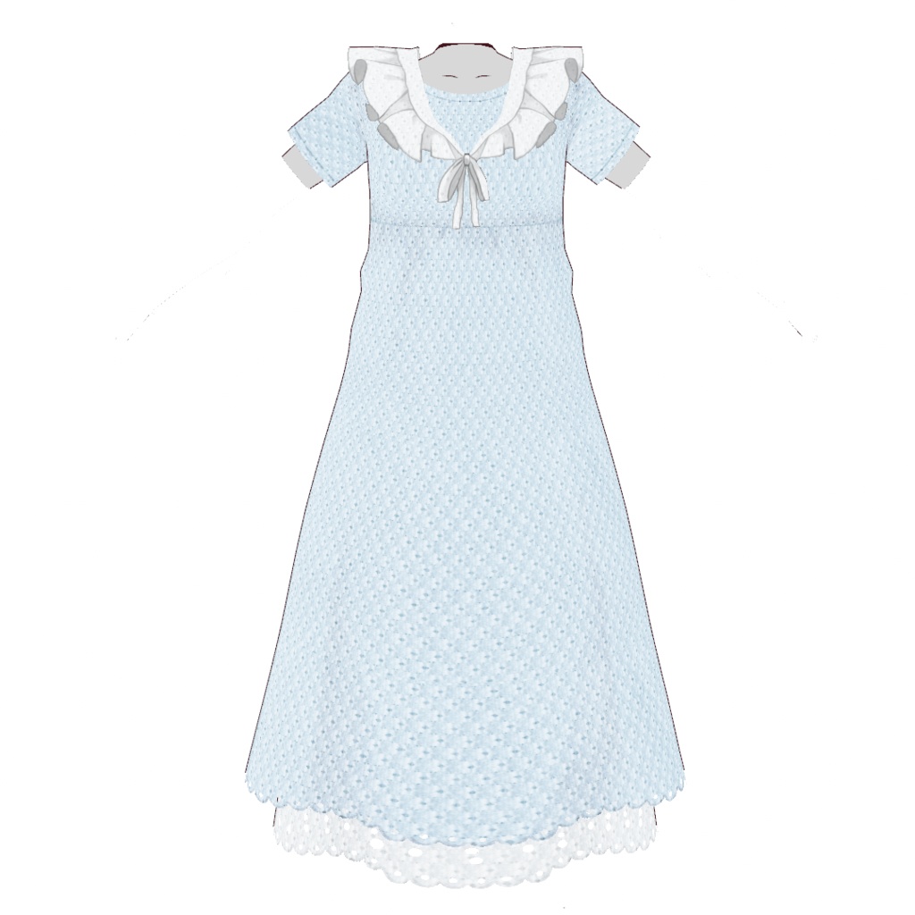 VRoid | ゆったりサマーワンピース