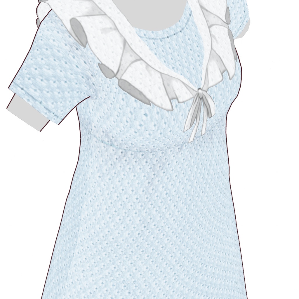 VRoid | ゆったりサマーワンピース