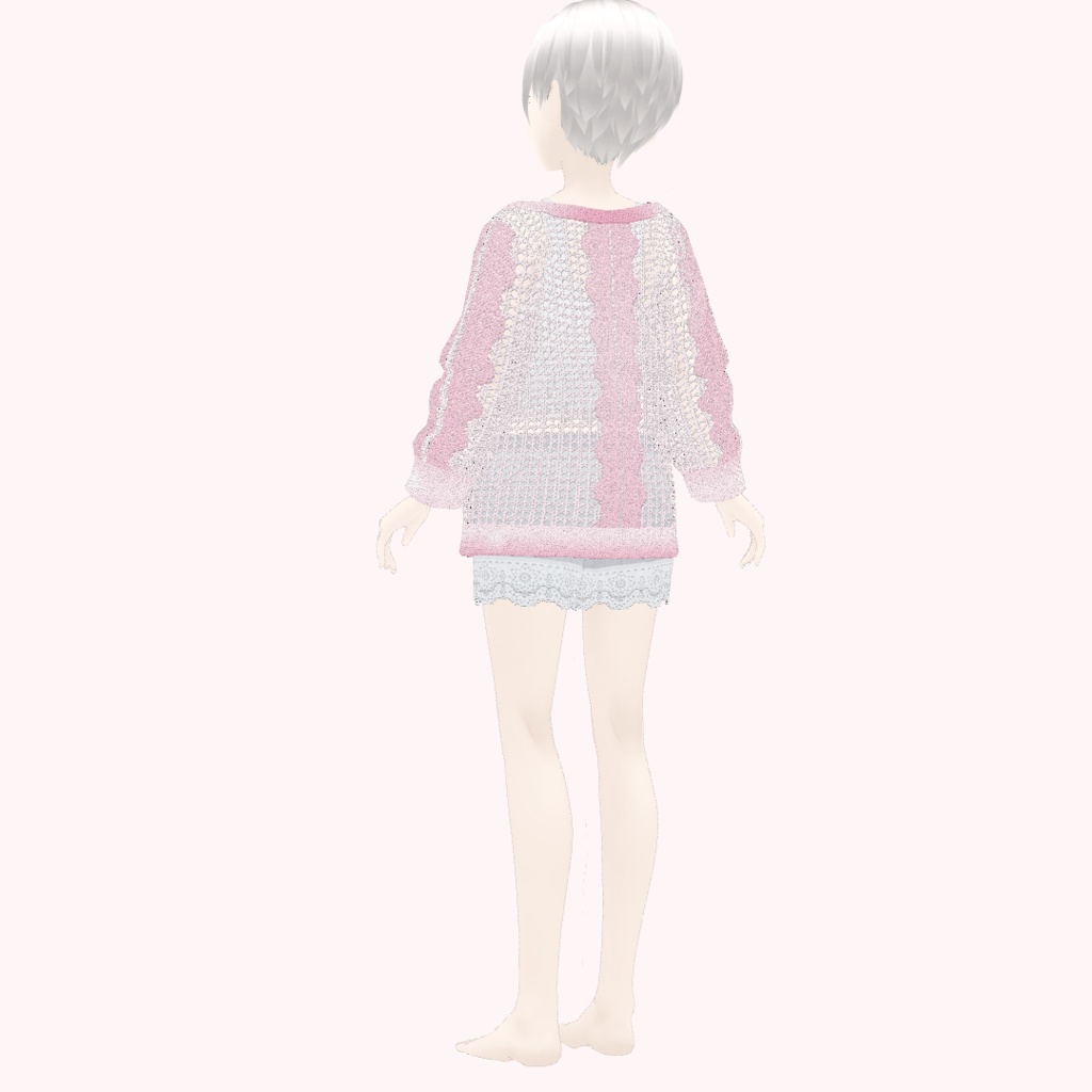 VRoid |レースカーディガン&ルームウェア