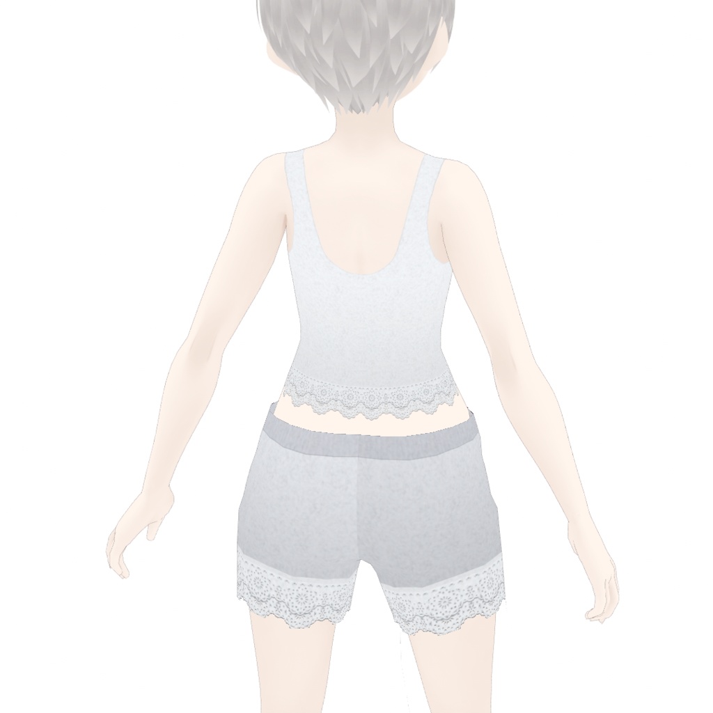 VRoid |レースカーディガン&ルームウェア