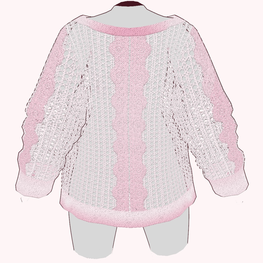 VRoid |レースカーディガン&ルームウェア