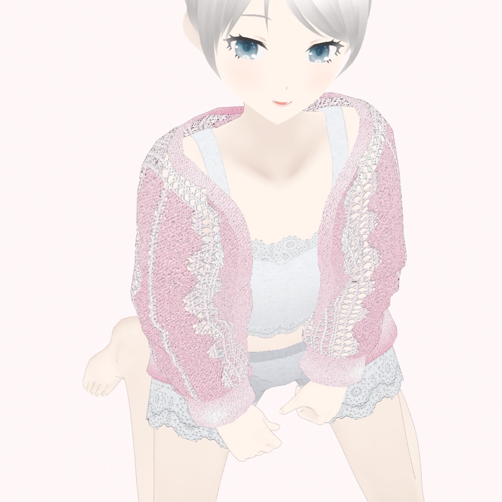 VRoid |レースカーディガン&ルームウェア