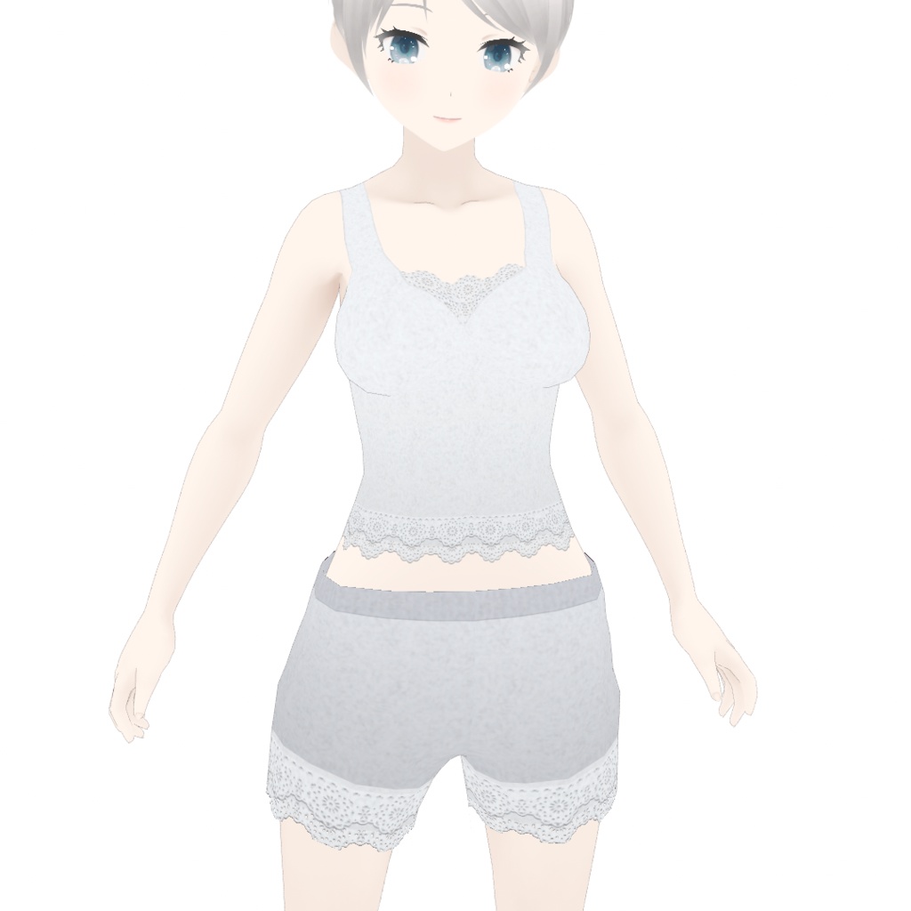 VRoid |レースカーディガン&ルームウェア