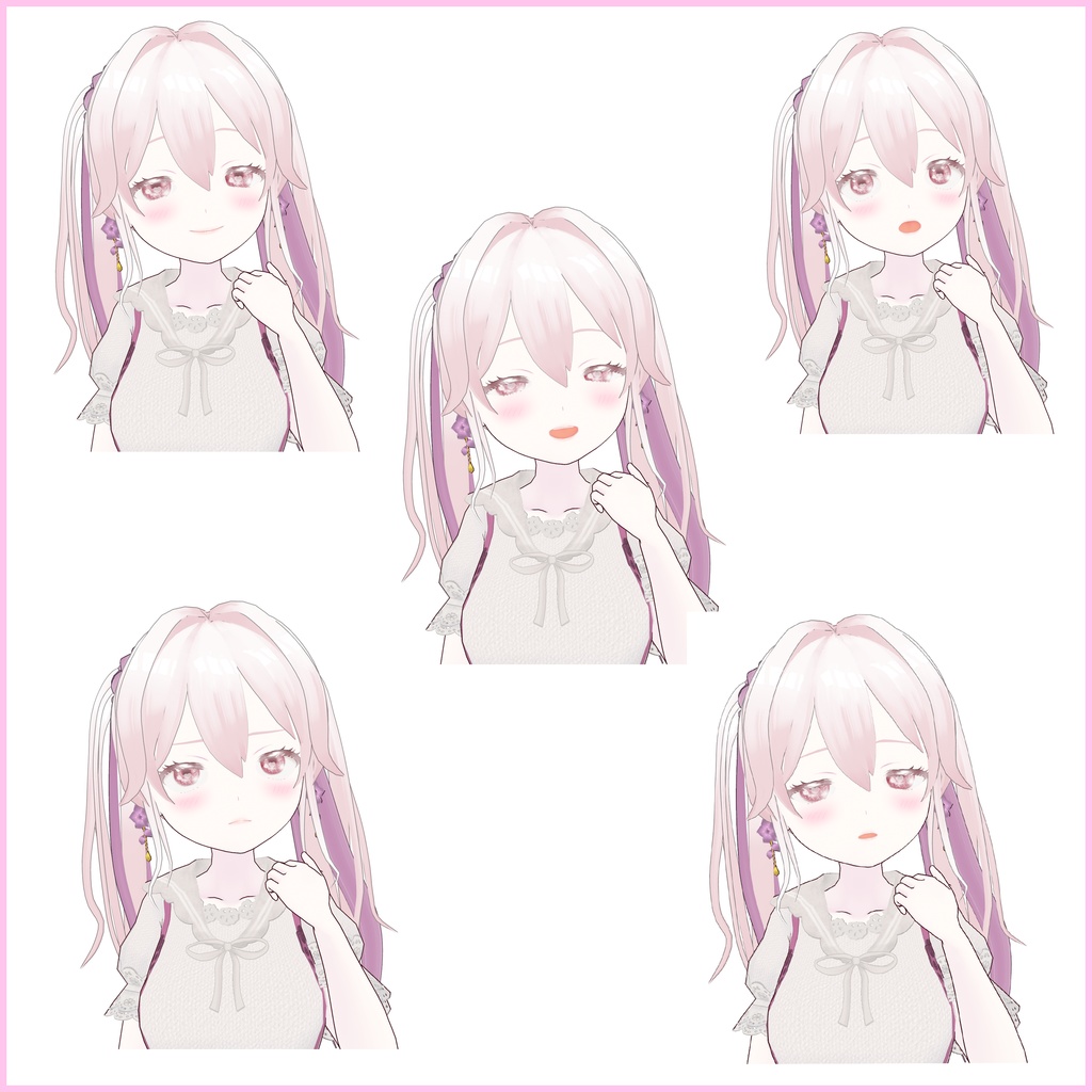 VRoid VRM オリジナル3Dモデル | Kaoriちゃん