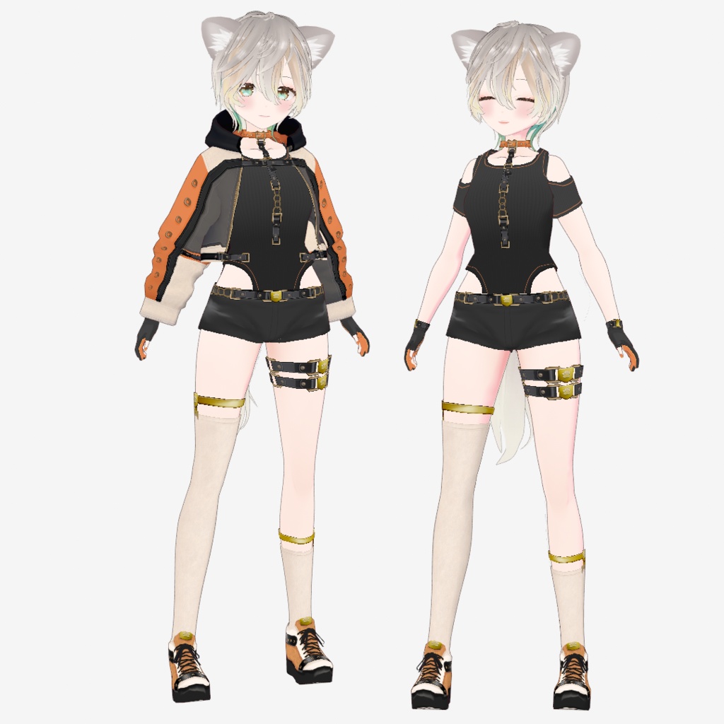 【1点限定】VRoid VRM オリジナル3Dモデル | wankoちゃん