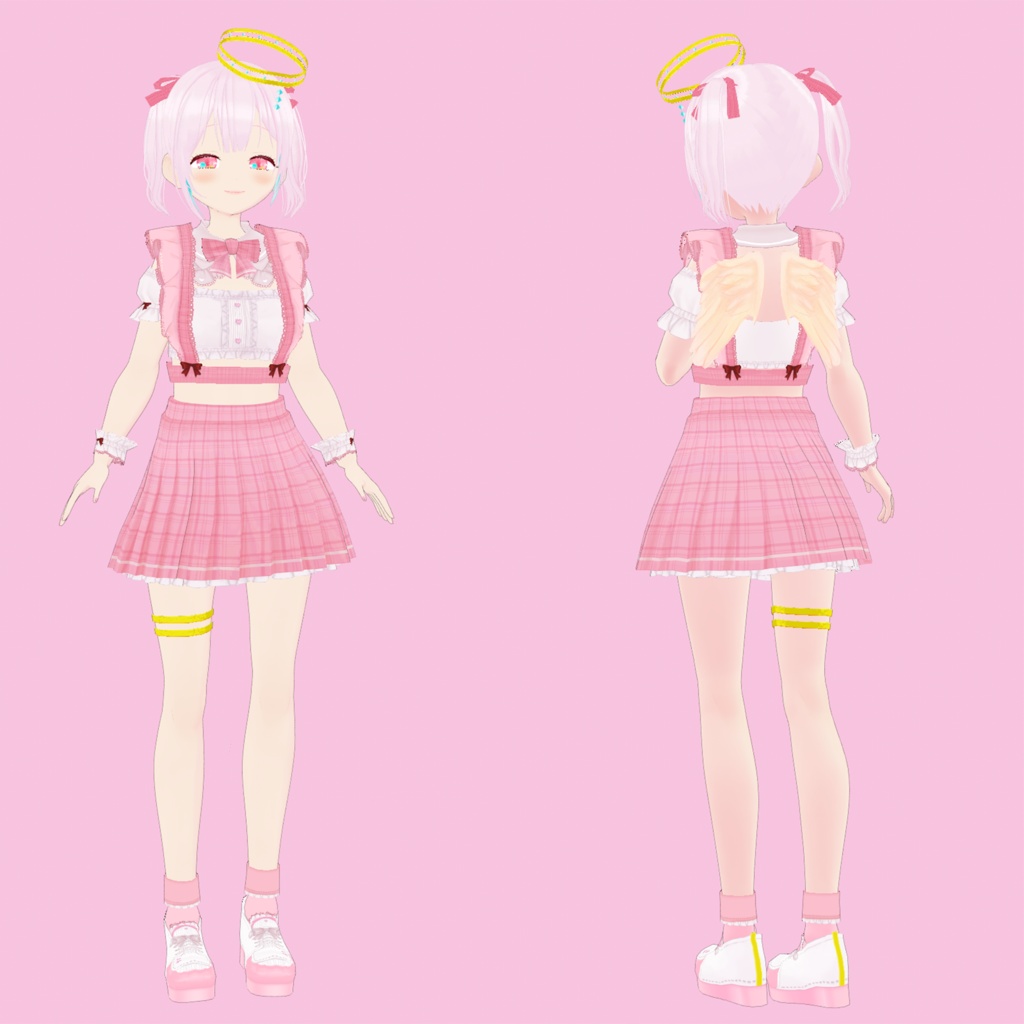 【1点限定】VRoid VRM オリジナル3Dモデル | Tenshiちゃん