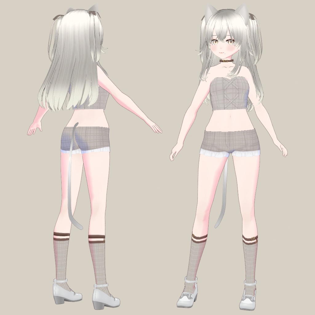 【1点限定】VRoid VRM オリジナル3Dモデル3種 | Nekoちゃん