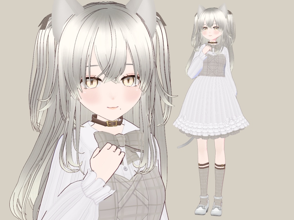 【1点限定】VRoid VRM オリジナル3Dモデル3種 | Nekoちゃん
