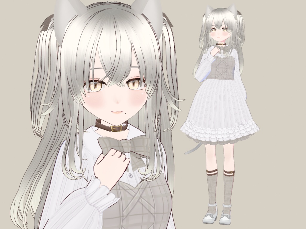 【1点限定】VRoid VRM オリジナル３Dモデル３種 | Nekoちゃん