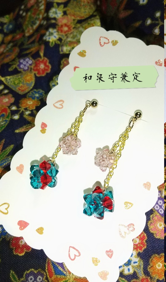 近侍と誉桜ピアス【全5種】