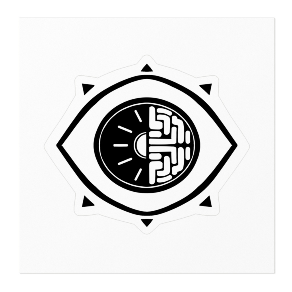 《社章ステッカー》株式会社脳