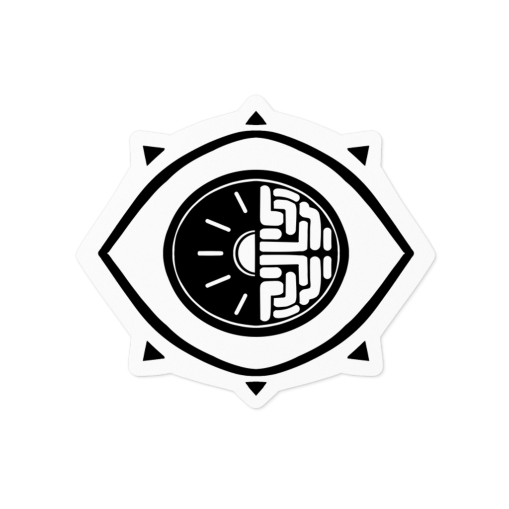 《社章ステッカー》株式会社脳