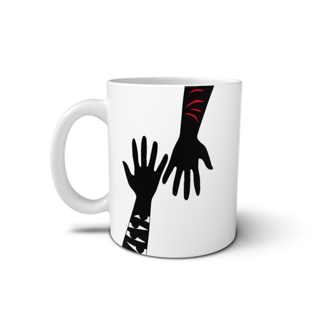 《社章マグカップ》株式会社脳/メルヘン地獄