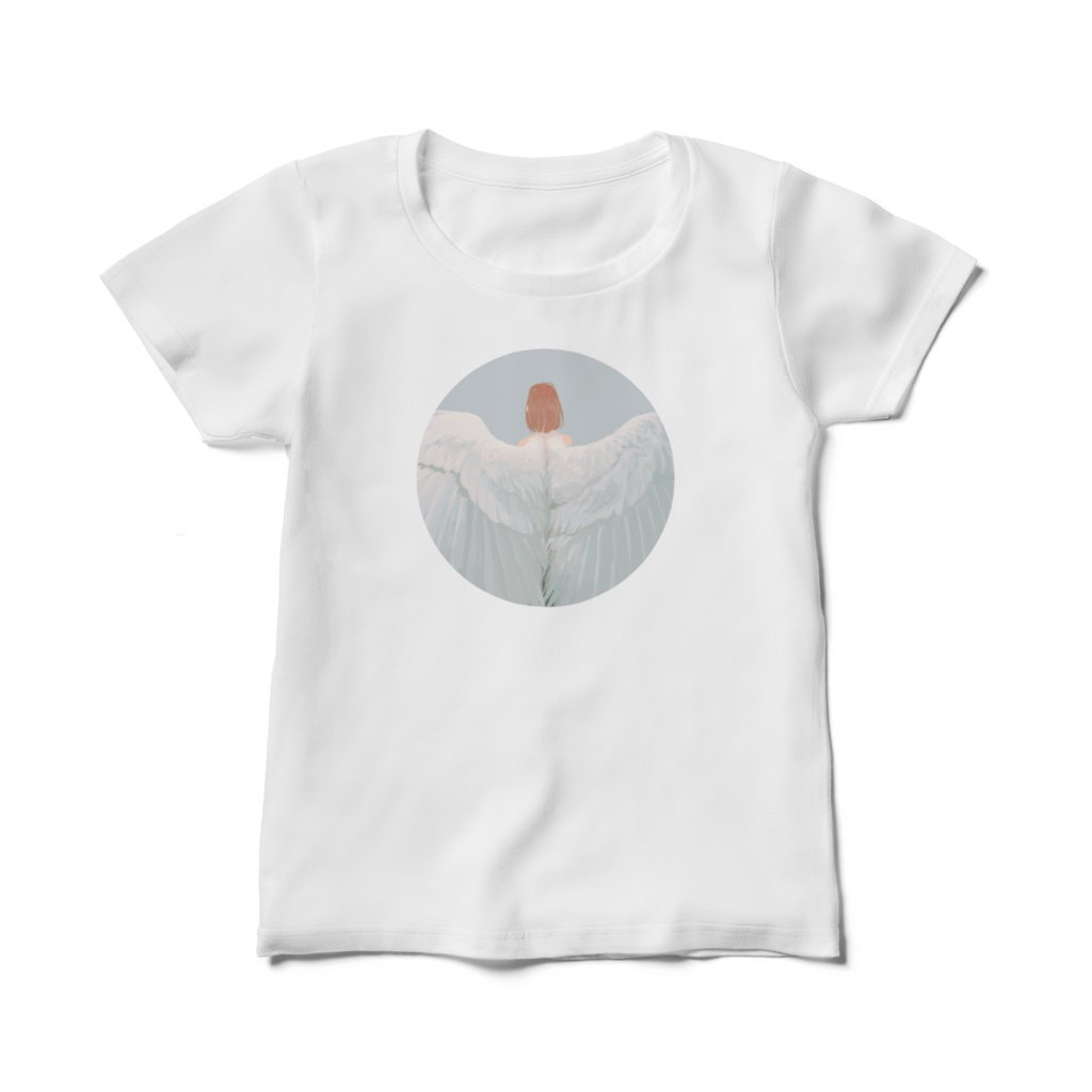 レディース白Tシャツ/ Women's T-shirts