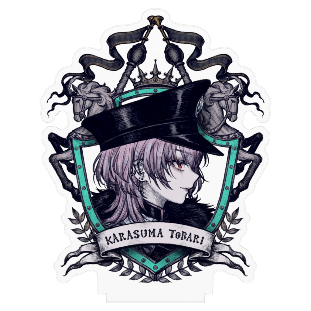 烏丸帷常設グッズ【アクリルスタンド100×100mm】