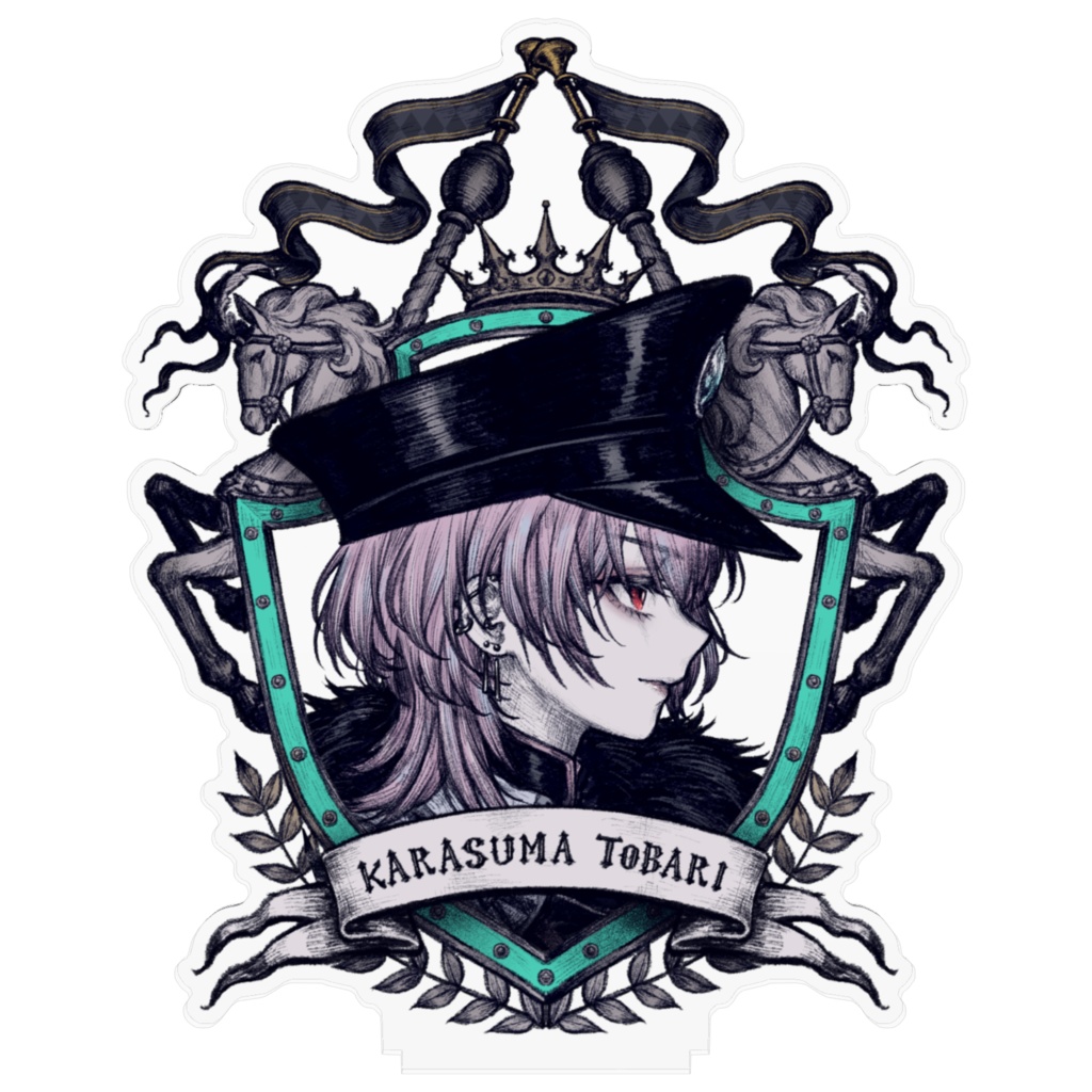 烏丸帷常設グッズ【アクリルスタンド160×160mm】